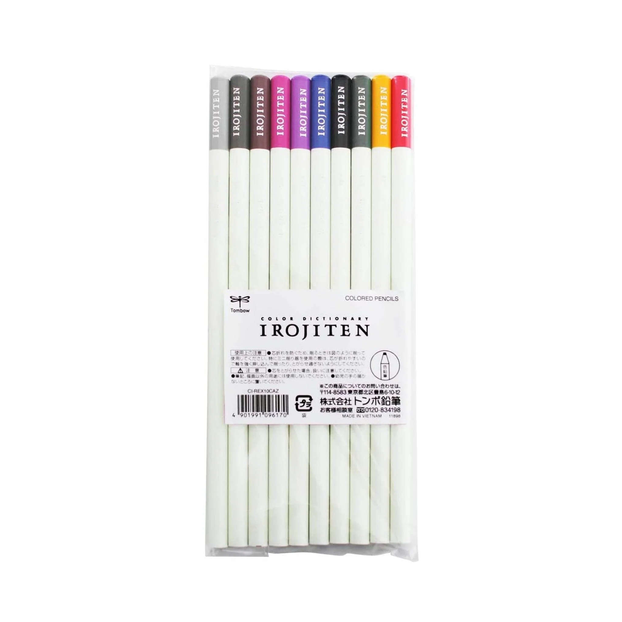 10 Irojiten Colored Pencil Set / Tombow - Image 4