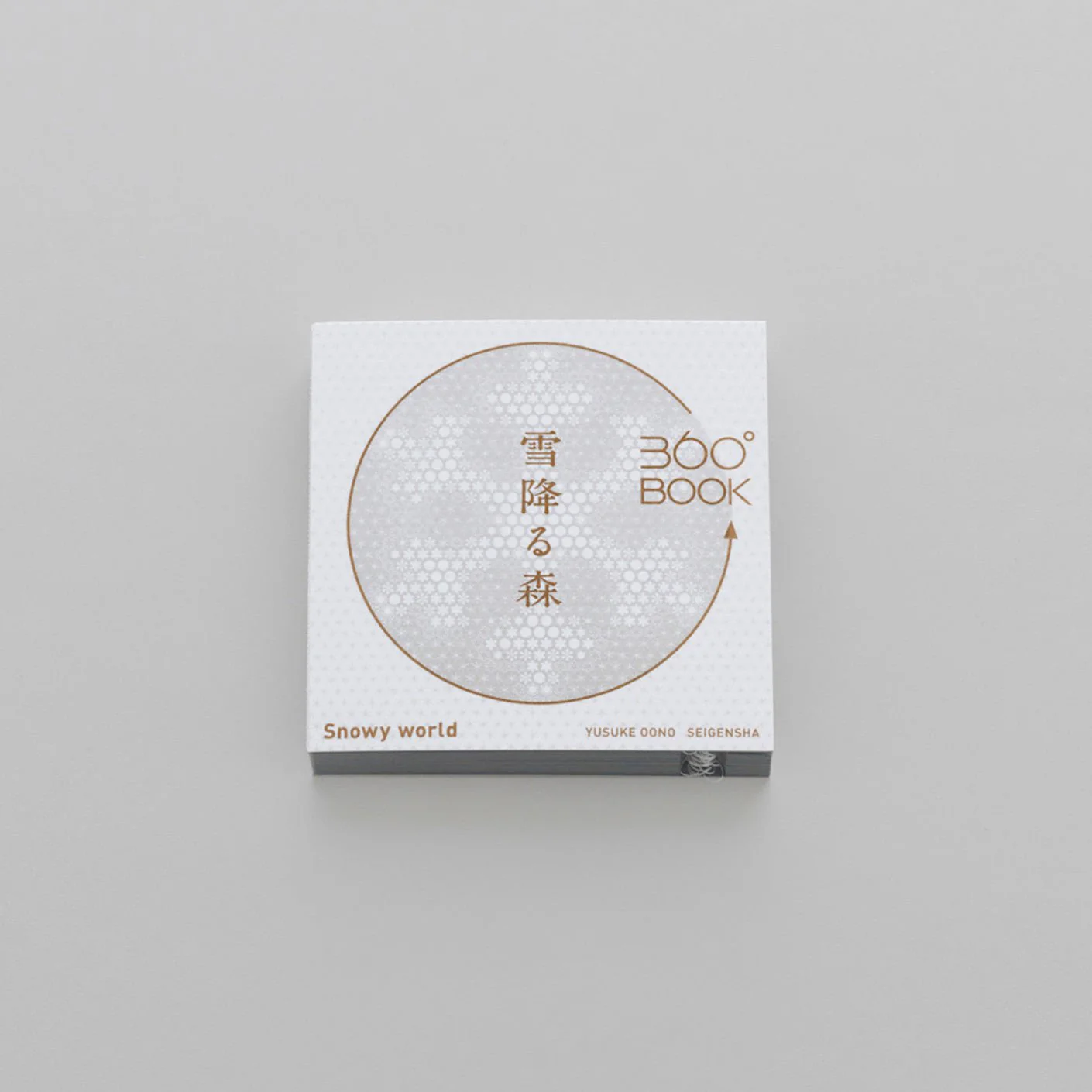 360° BOOK Snow Falling Forest / Seigensha - Image 4