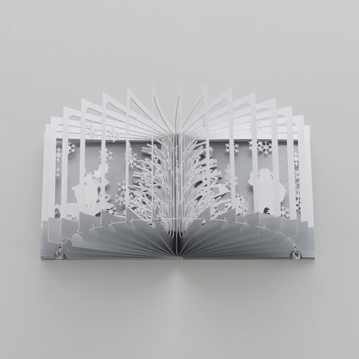 360° BOOK Snow Falling Forest / Seigensha - Image 5