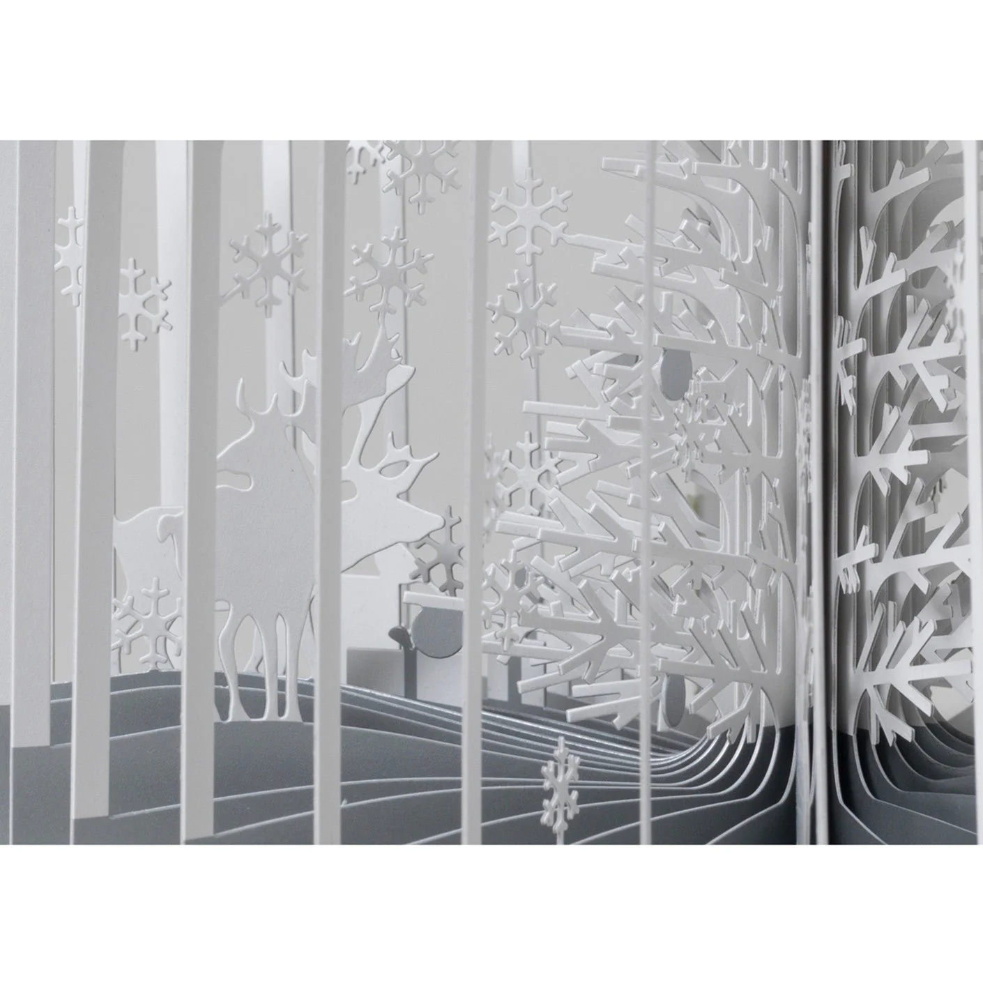 360° BOOK Snow Falling Forest / Seigensha - Image 6