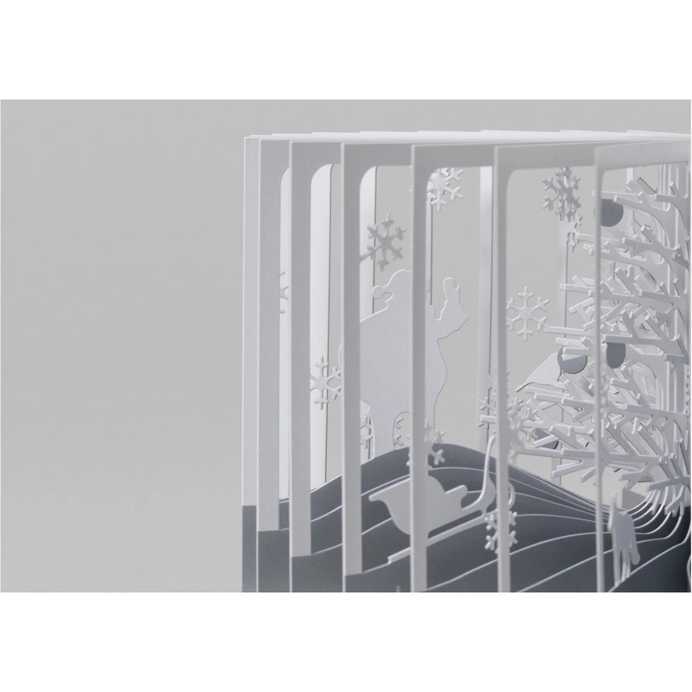 360° BOOK Snow Falling Forest / Seigensha - Image 7