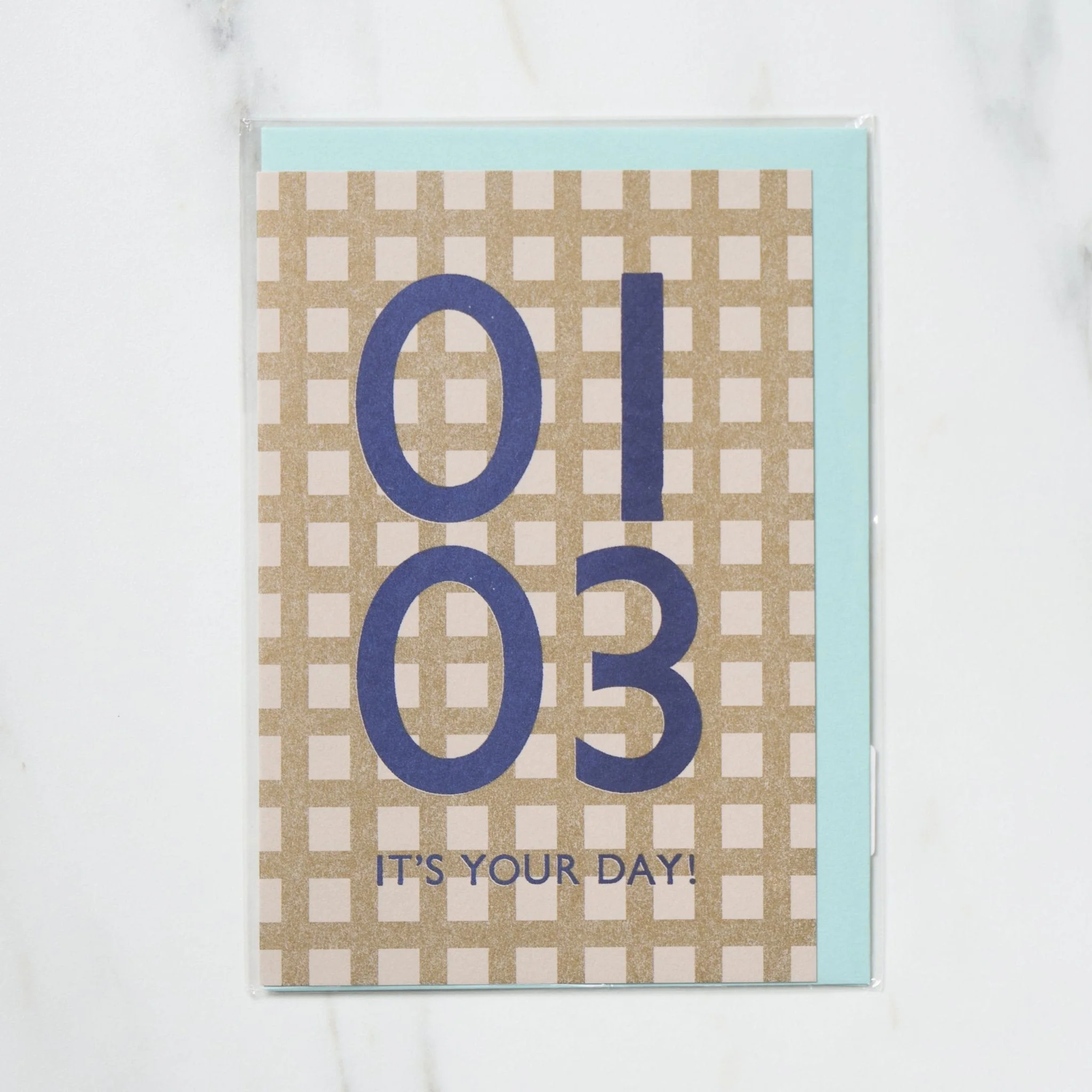 365 Find Your Day Card JANUARY / Letterpress Letters - Image 3