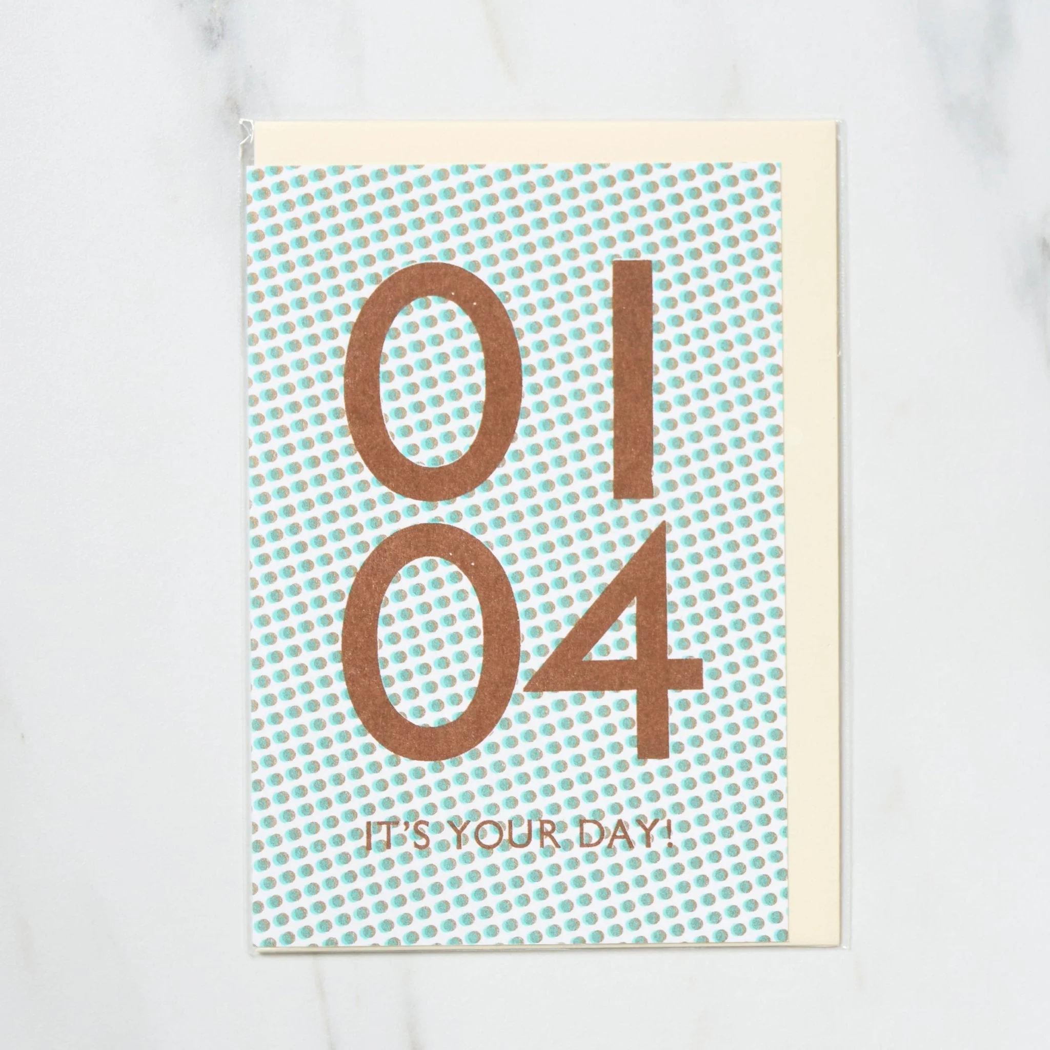 365 Find Your Day Card JANUARY / Letterpress Letters - Image 4