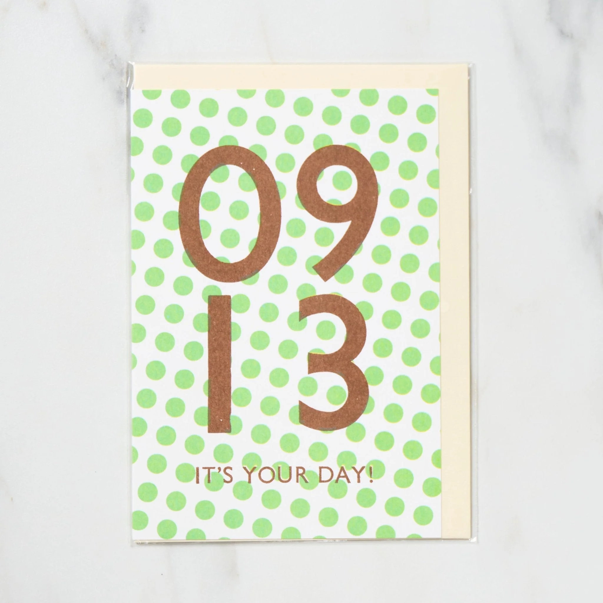 365 Find Your Day Card SEPTEMBER / Letterpress Letters - Image 13