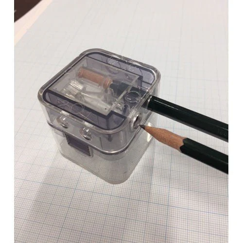 634 Pencil Sharpener with Case & Replacement Blade / Kita-Boshi Pencil - Image 2