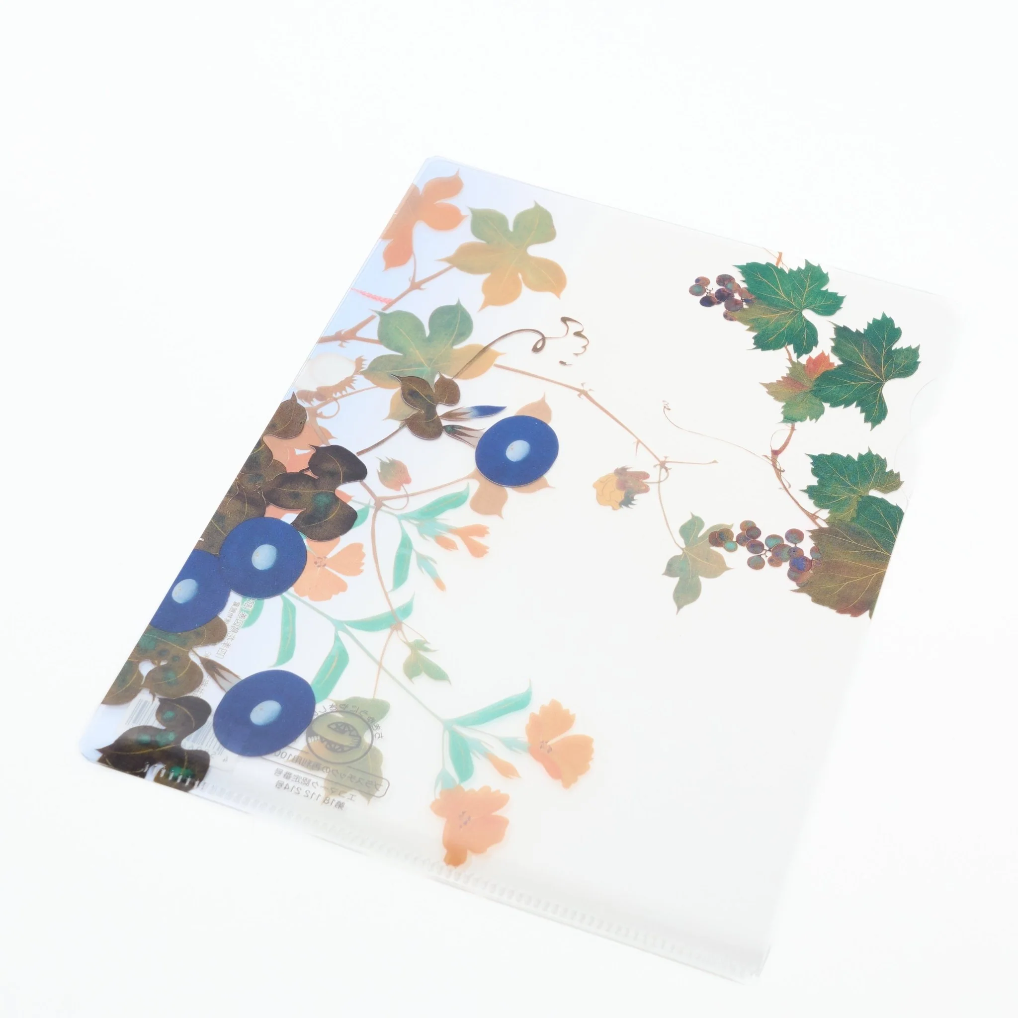 Four Seasons Flowers and Birds Scroll A5 Clear File / Benrido - Image 3
