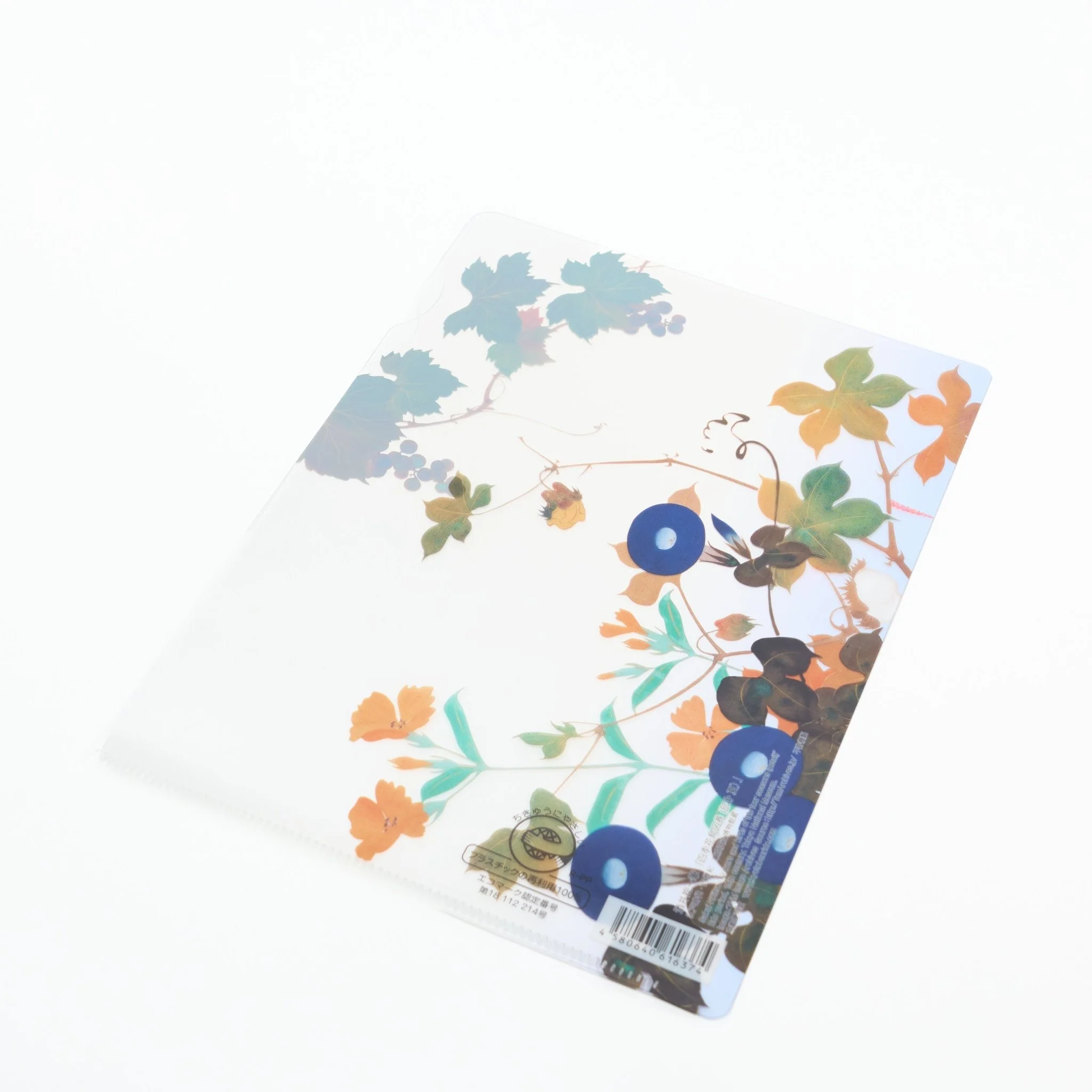 Four Seasons Flowers and Birds Scroll A5 Clear File / Benrido - Image 4