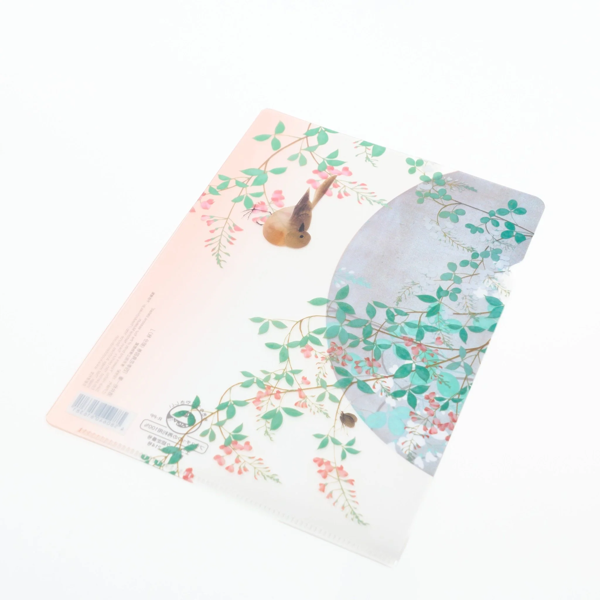 Four Seasons Flowers and Birds Scroll A5 Clear File / Benrido - Image 5