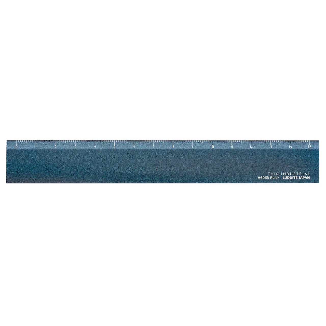 A6063 Iridescent Aluminum Ruler 15cm Yellow Knife / Luddite - Image 13