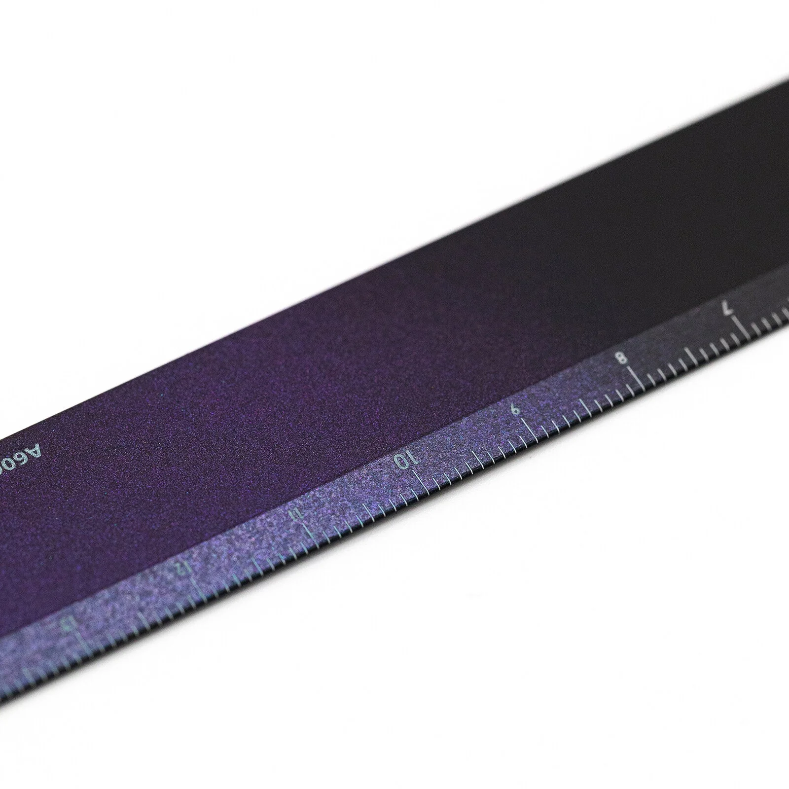 A6063 Iridescent Aluminum Ruler 15cm Yellow Knife / Luddite - Image 5