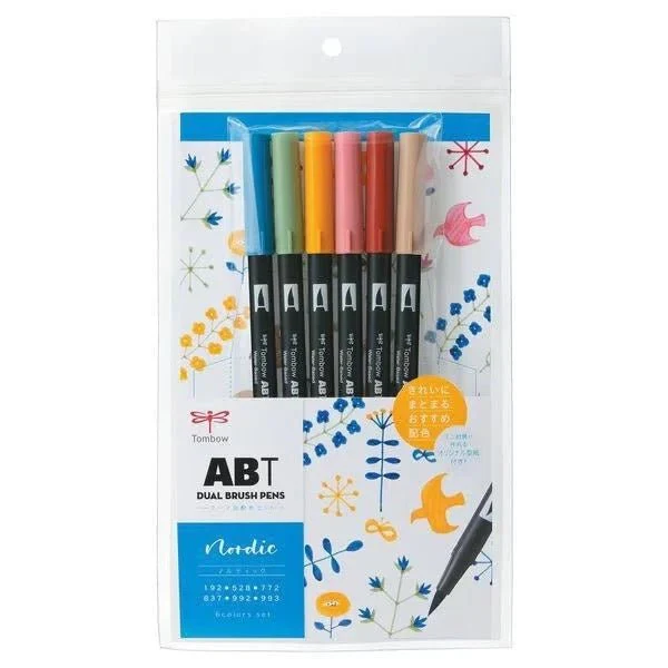 ABT Dual Brush Pen Color Sets / Tombow - Image 8