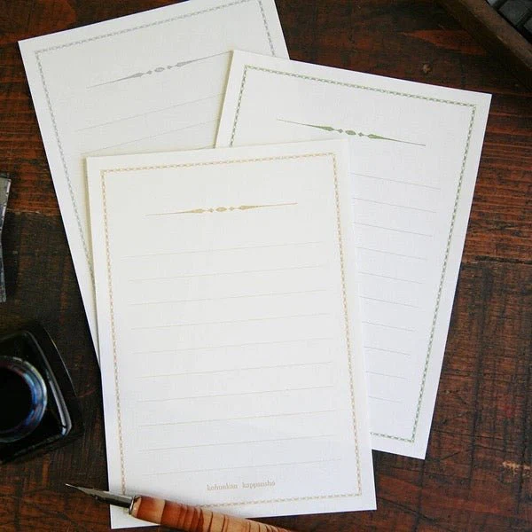 All Antique Mini Stationery Paper 52 / Kohunkan Kappansho - Image 4