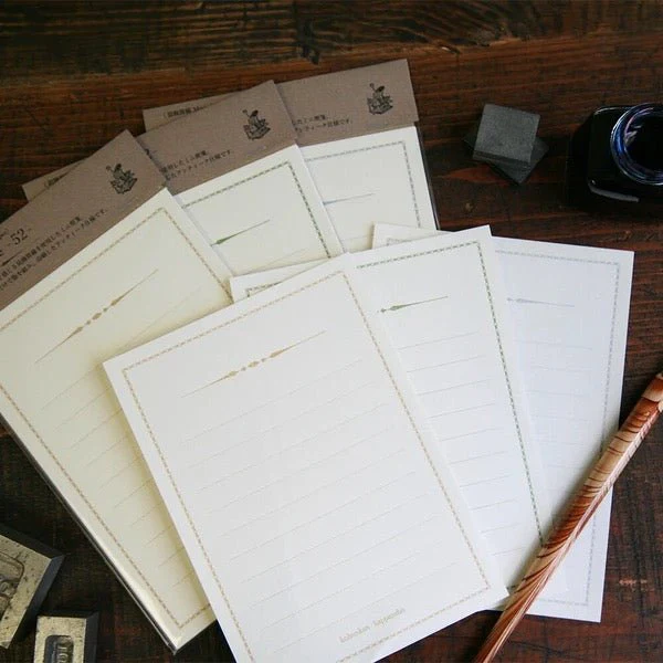 All Antique Mini Stationery Paper 52 / Kohunkan Kappansho - Image 5