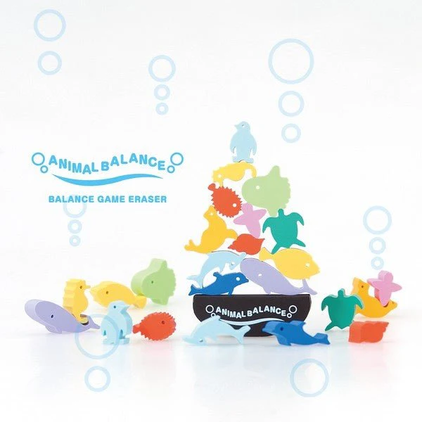Animal Balance Eraser Toy / SEED - Image 5