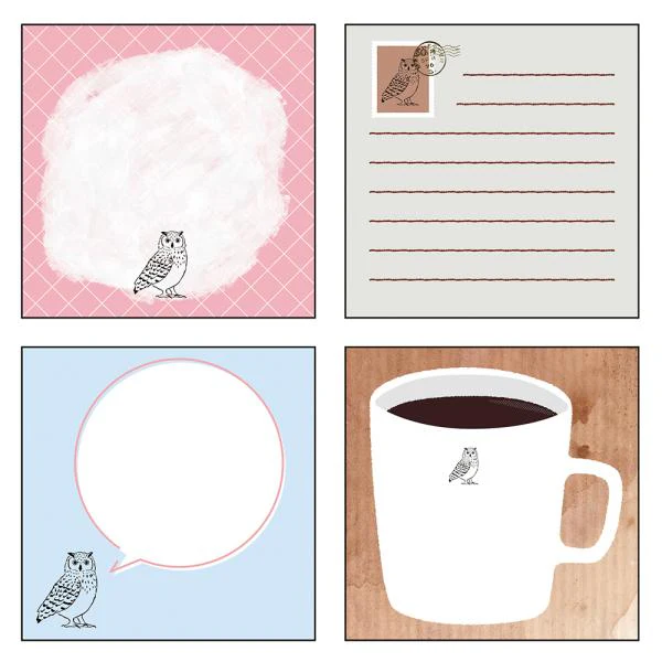 Animal Series Square Memo Pad / GreenFlash - Image 7