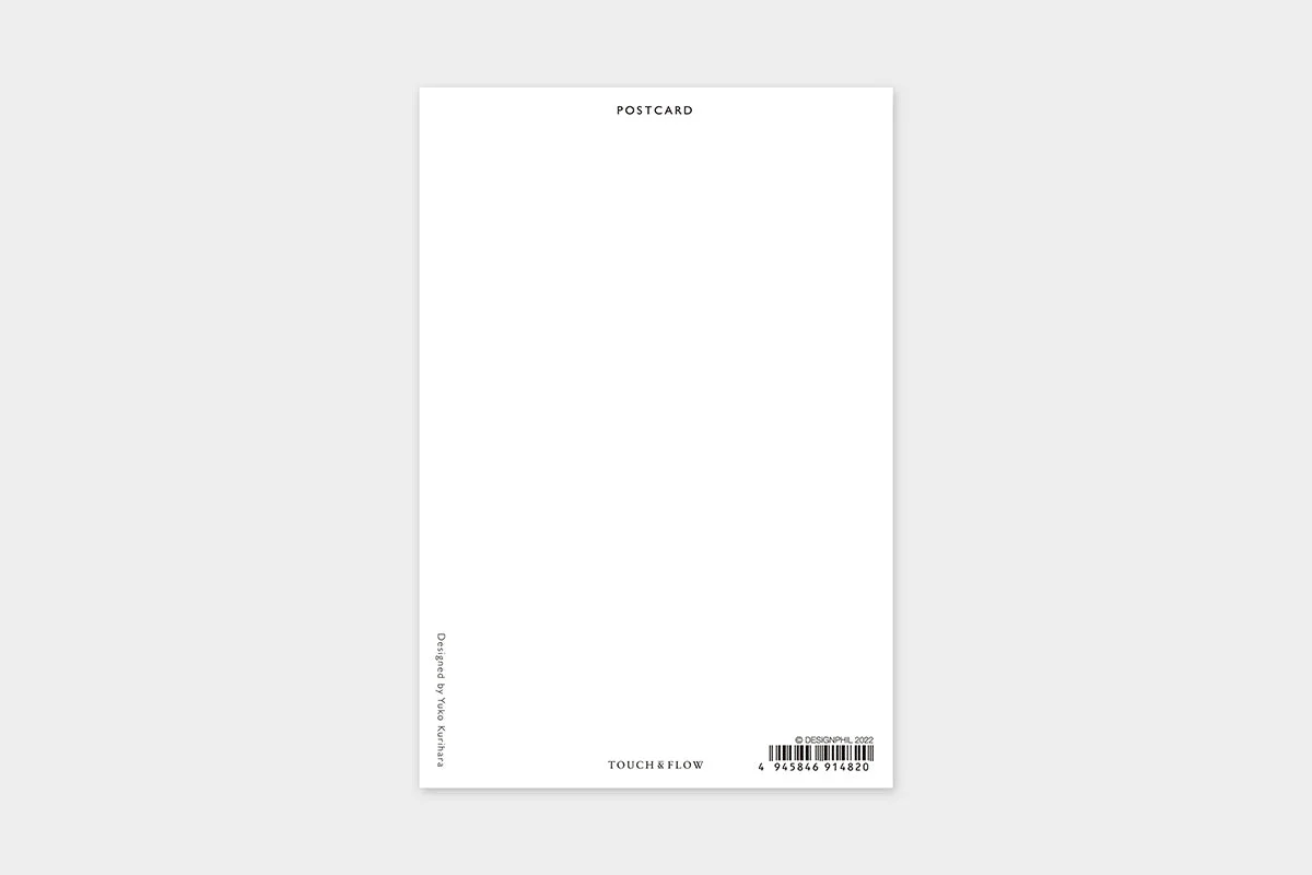 Art Touch Postcard Yuko Kurihara Floral Pattern / TOUCH & FLOW - Image 4
