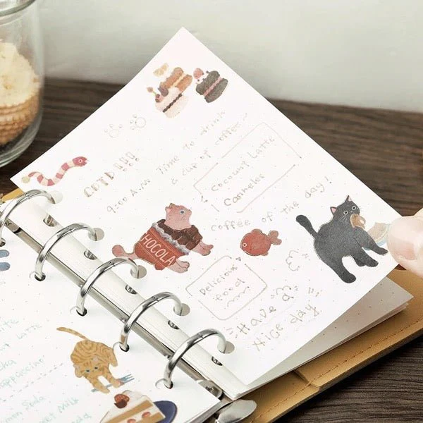 BGM Foil Stamping "Nyan Cafe" Stickers / BGM - Image 6