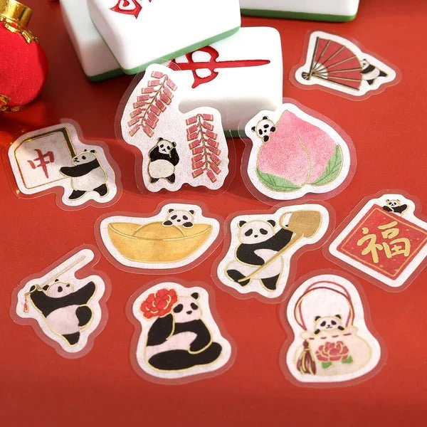 BGM Foil Stamping "Panda Biyori" Stickers / BGM - Image 12