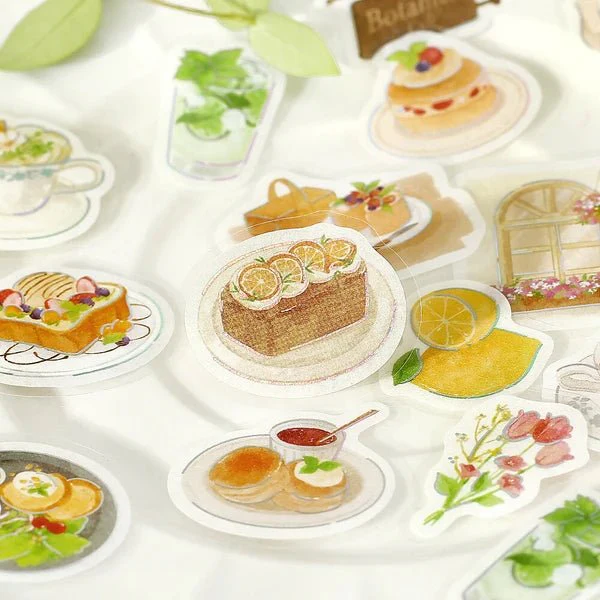 BGM Foil Stamping "Today's Cafe" Stickers / BGM - Image 10