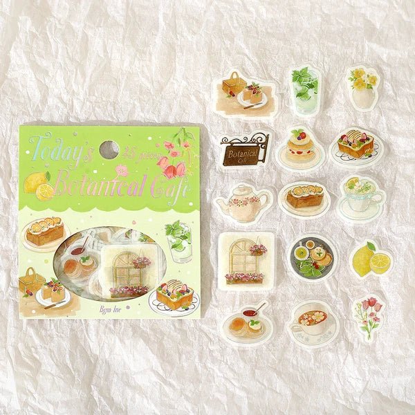 BGM Foil Stamping "Today's Cafe" Stickers / BGM - Image 8