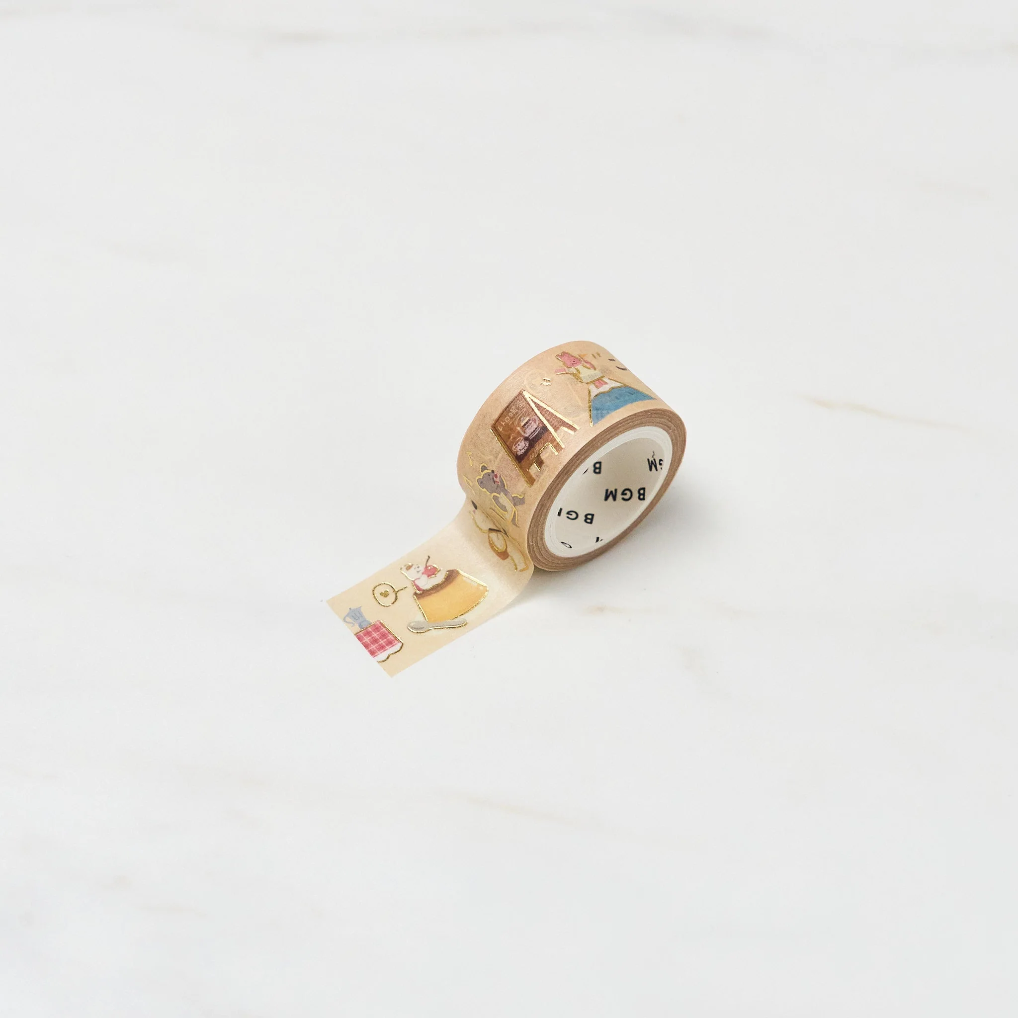 BGM World Cafe Travelogue Series Foil Masking Tape / BGM - Image 2