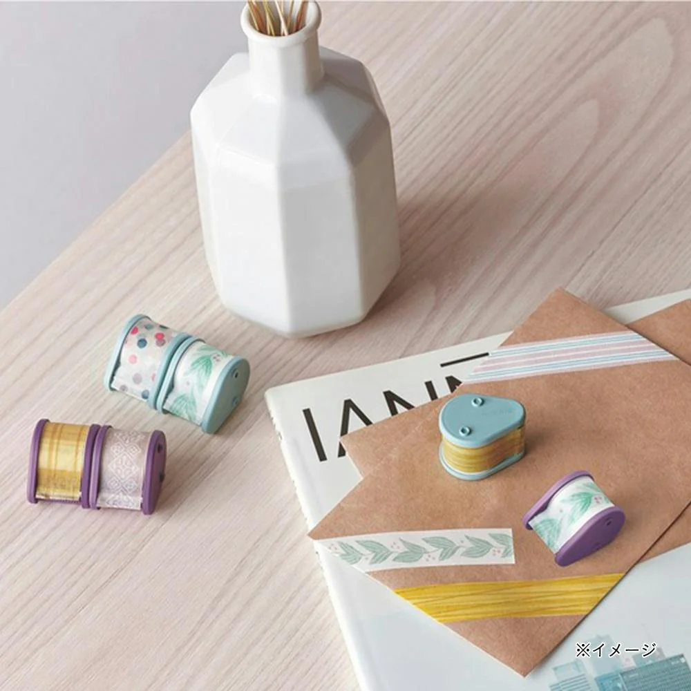 Bobbin Masking Tape Petit Cutter Set / KOKUYO - Image 4