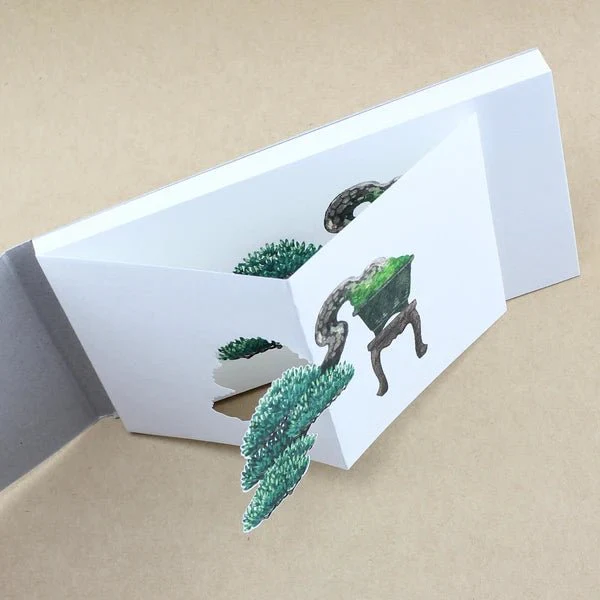 Bonsai Die-Cut Memo Pad / Marumo Printing - Image 10