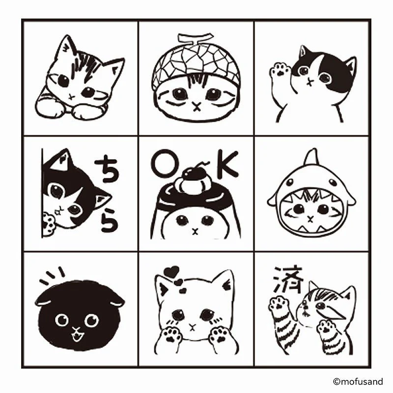 Check Stamp - mofusand / BEVERLY - Image 2