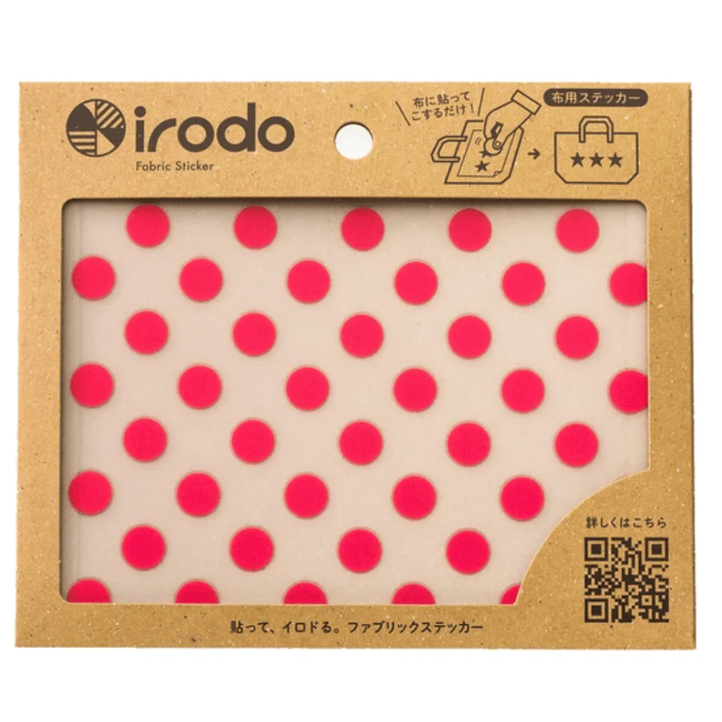 Fabric Sticker Set Small Dot / irodo - Image 4