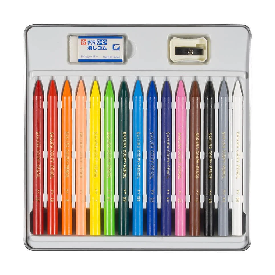 Coupy Pencil Colored Pencil Set / SAKURA - Image 22
