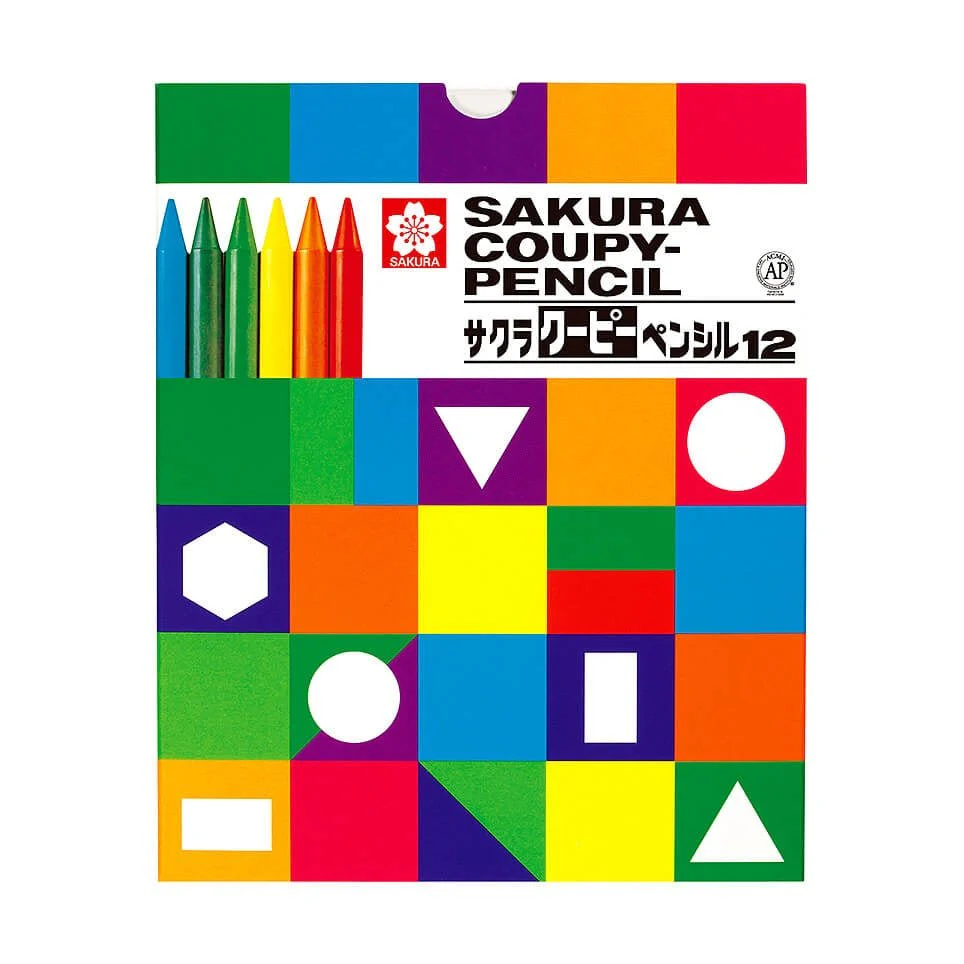 Coupy Pencil Colored Pencil Set / SAKURA - Image 3