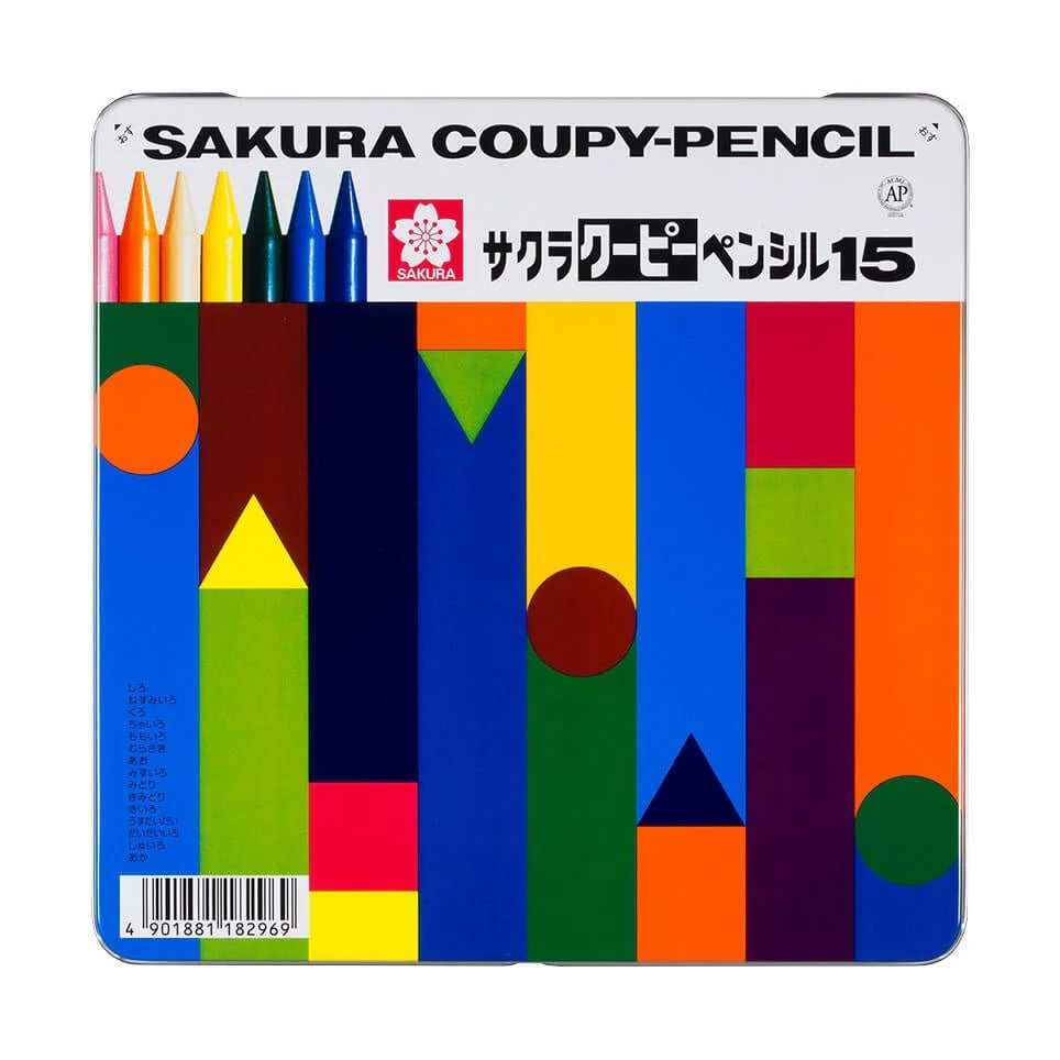 Coupy Pencil Colored Pencil Set / SAKURA - Image 4