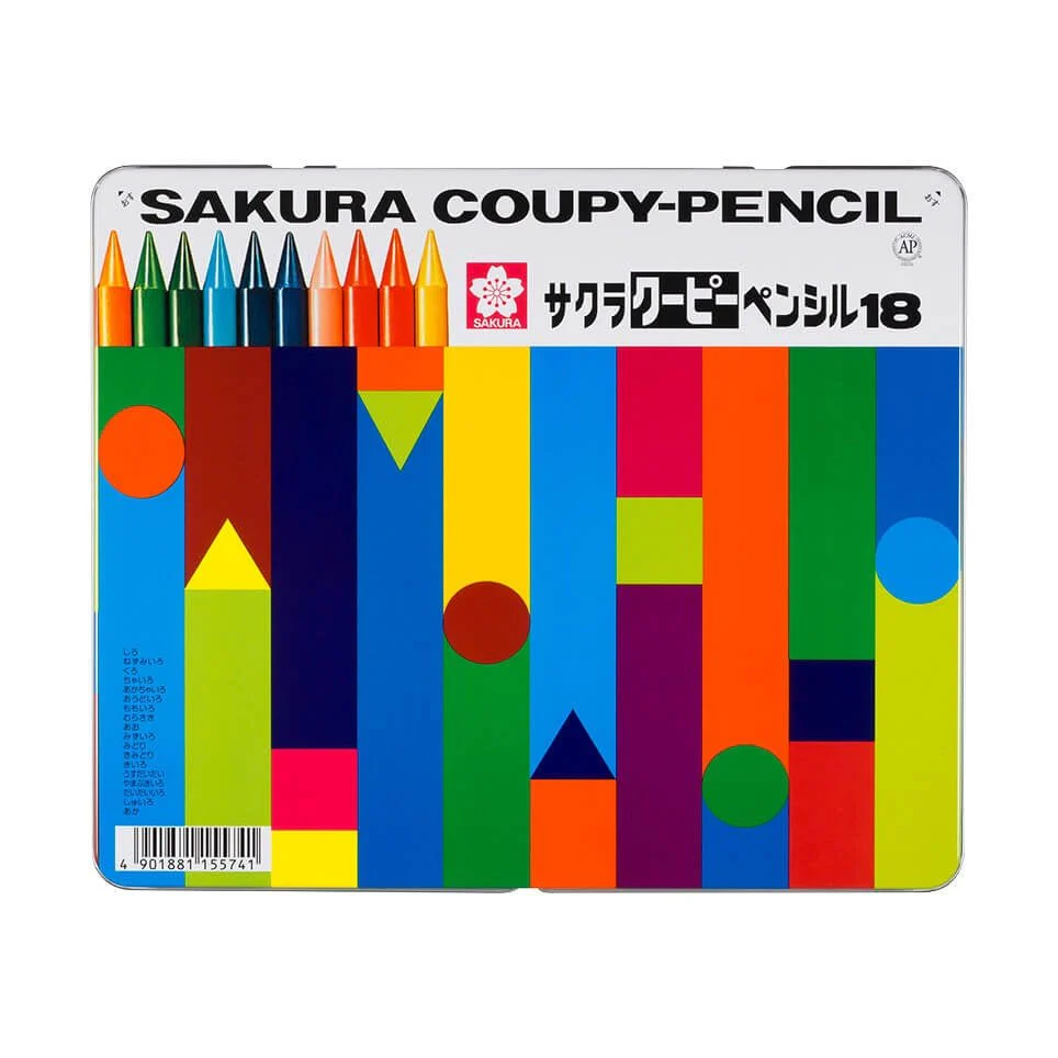 Coupy Pencil Colored Pencil Set / SAKURA - Image 5