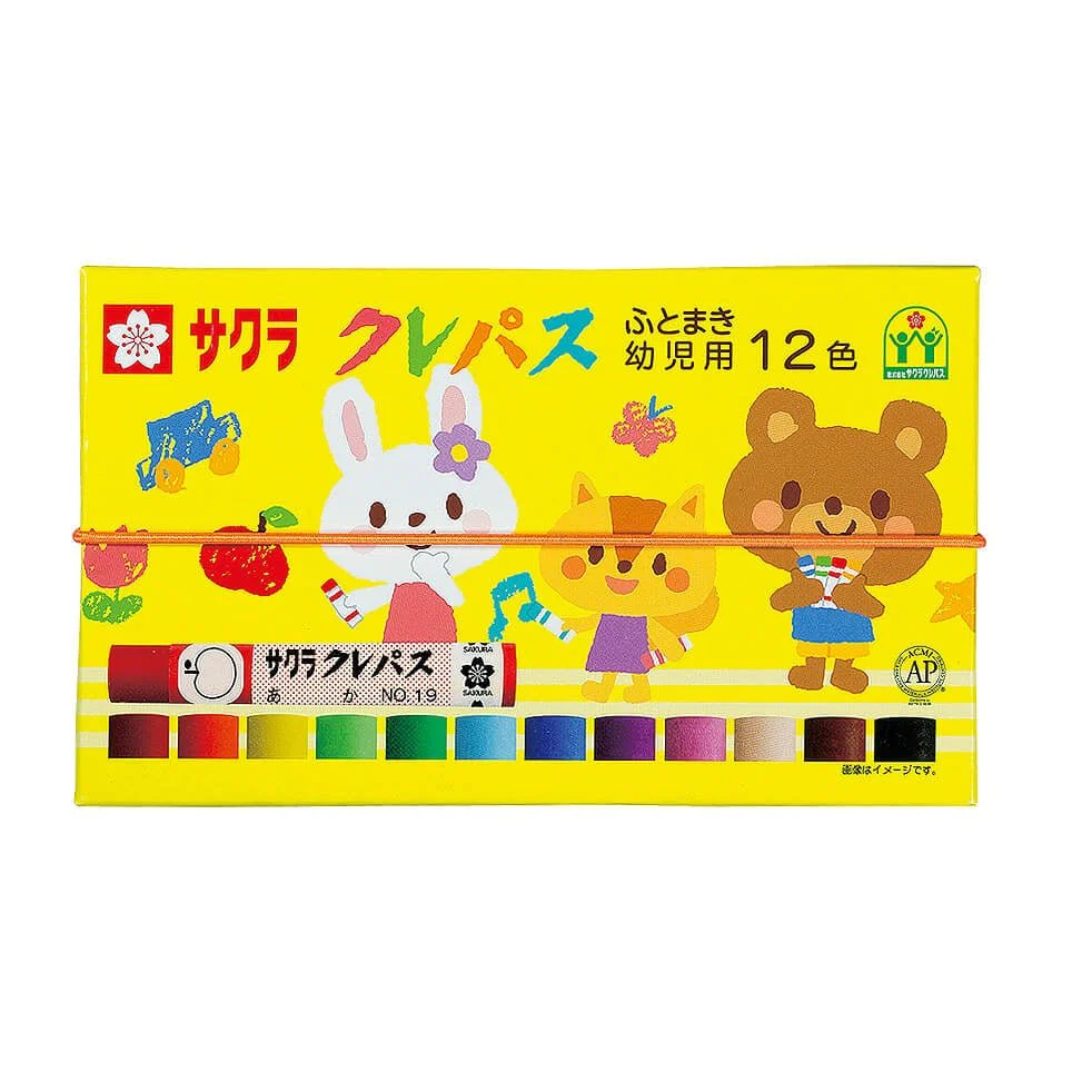 Crepas Futomaki Toddler Crayons / SAKURA