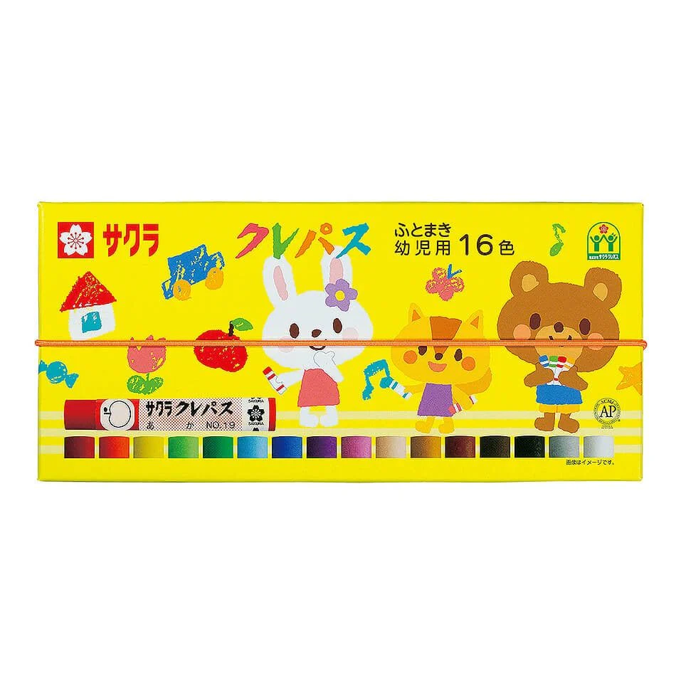 Crepas Futomaki Toddler Crayons / SAKURA - Image 2