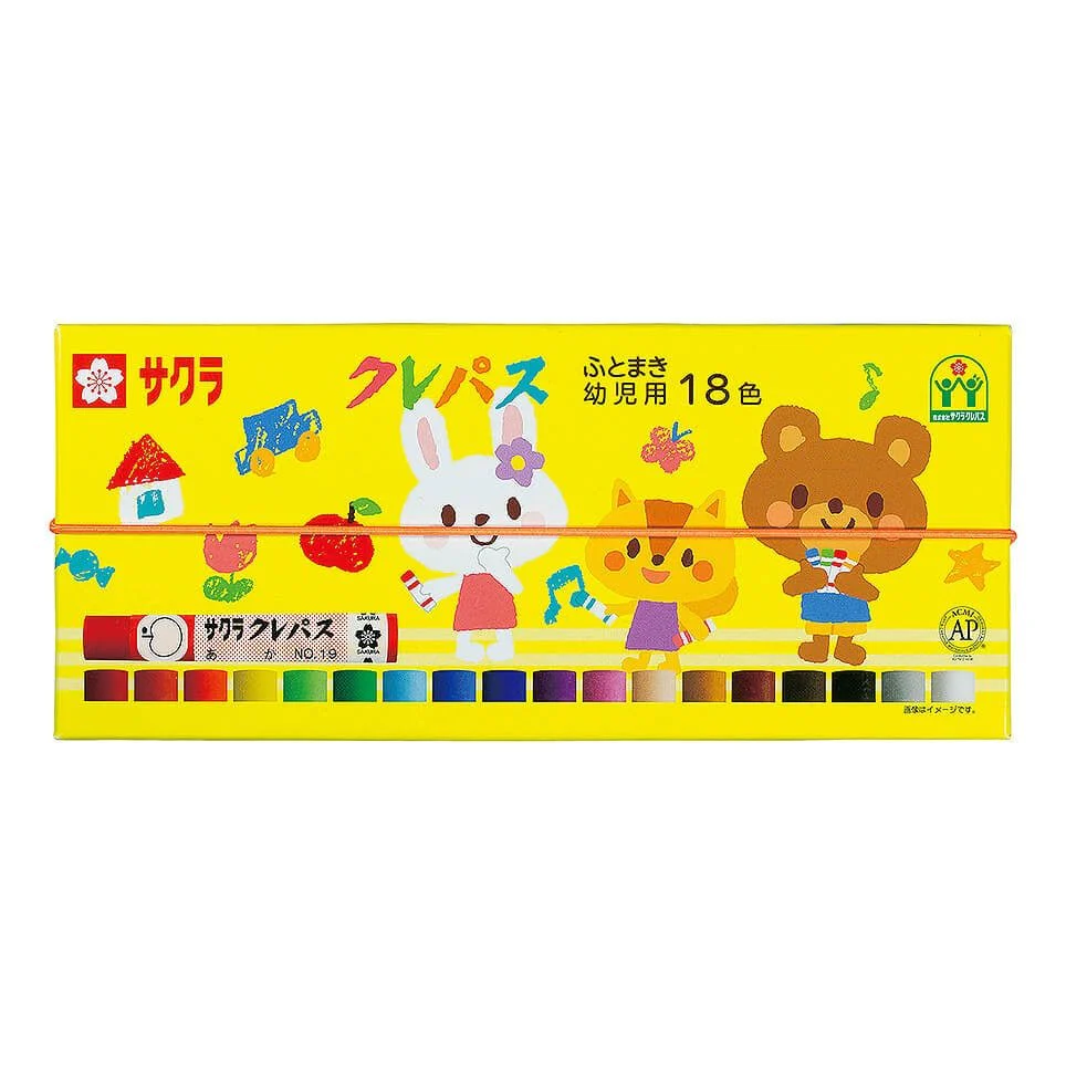 Crepas Futomaki Toddler Crayons / SAKURA - Image 5
