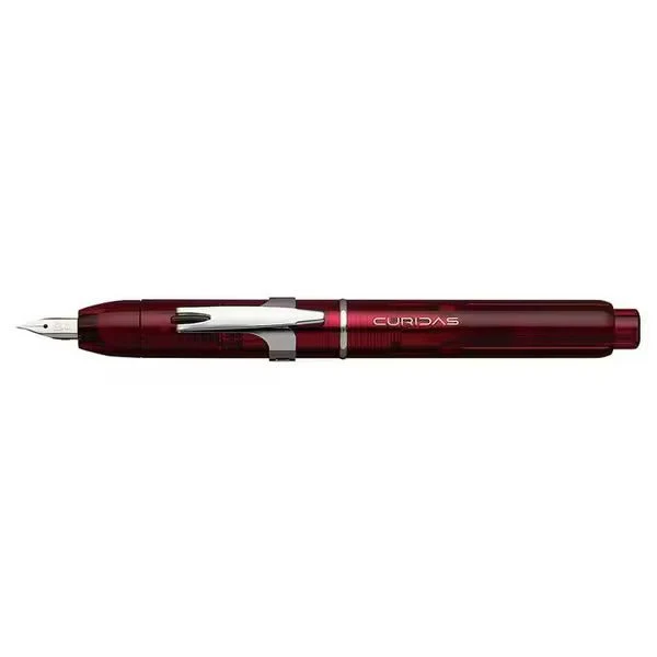 Curidas Knock-Type Fountain Pen / Platinum - Image 5