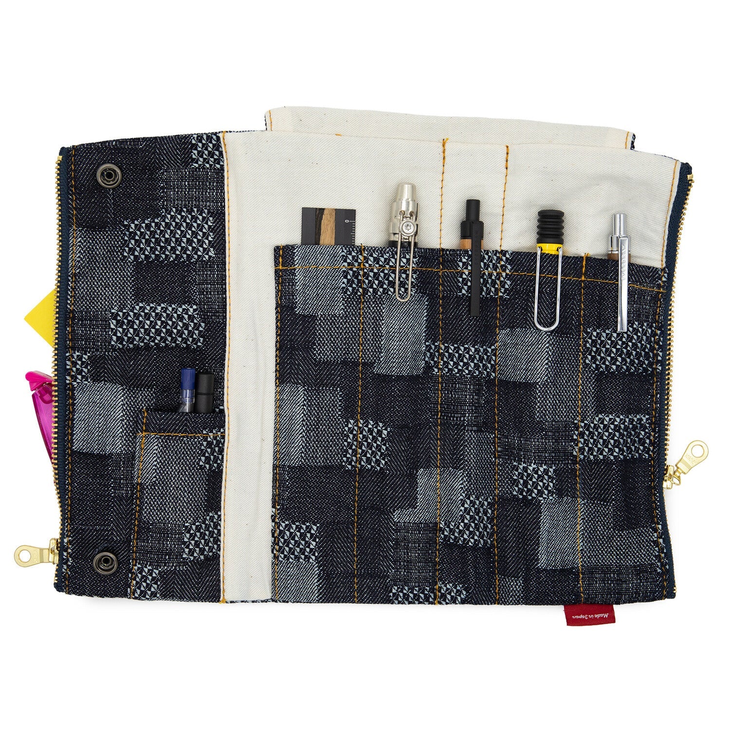 Denim Bendy Pen Case Essential / Luddite - Image 7