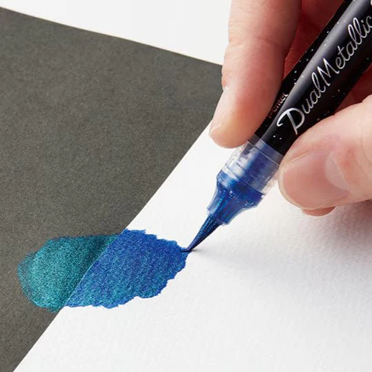Dual Metallic Brush Marker / Pentel - Image 4