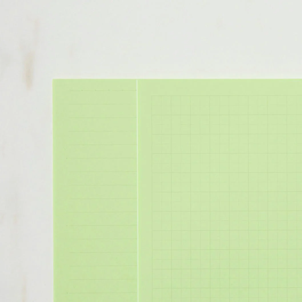 Easy-On-Eyes Green B5 Notebook / Nakamura Printing & Binding - Image 4