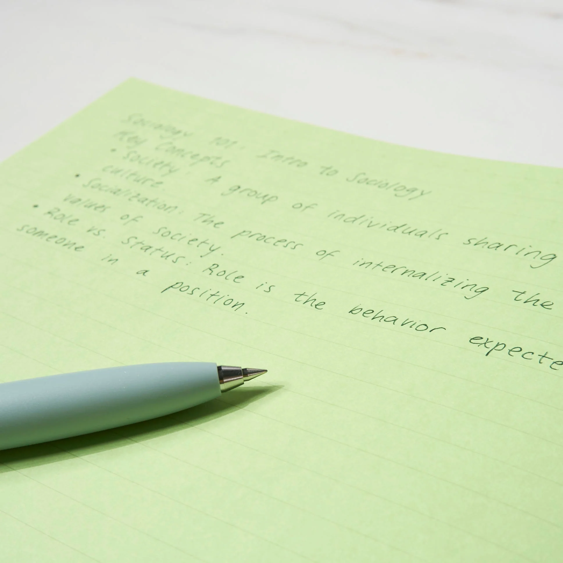 Easy-On-Eyes Green B5 Notebook / Nakamura Printing & Binding - Image 6