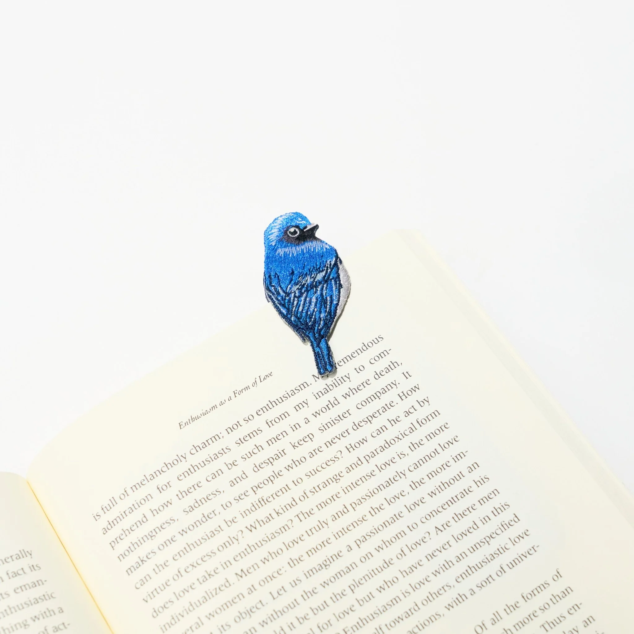 Embroidered Bird Bookmark / HISAGO - Image 5