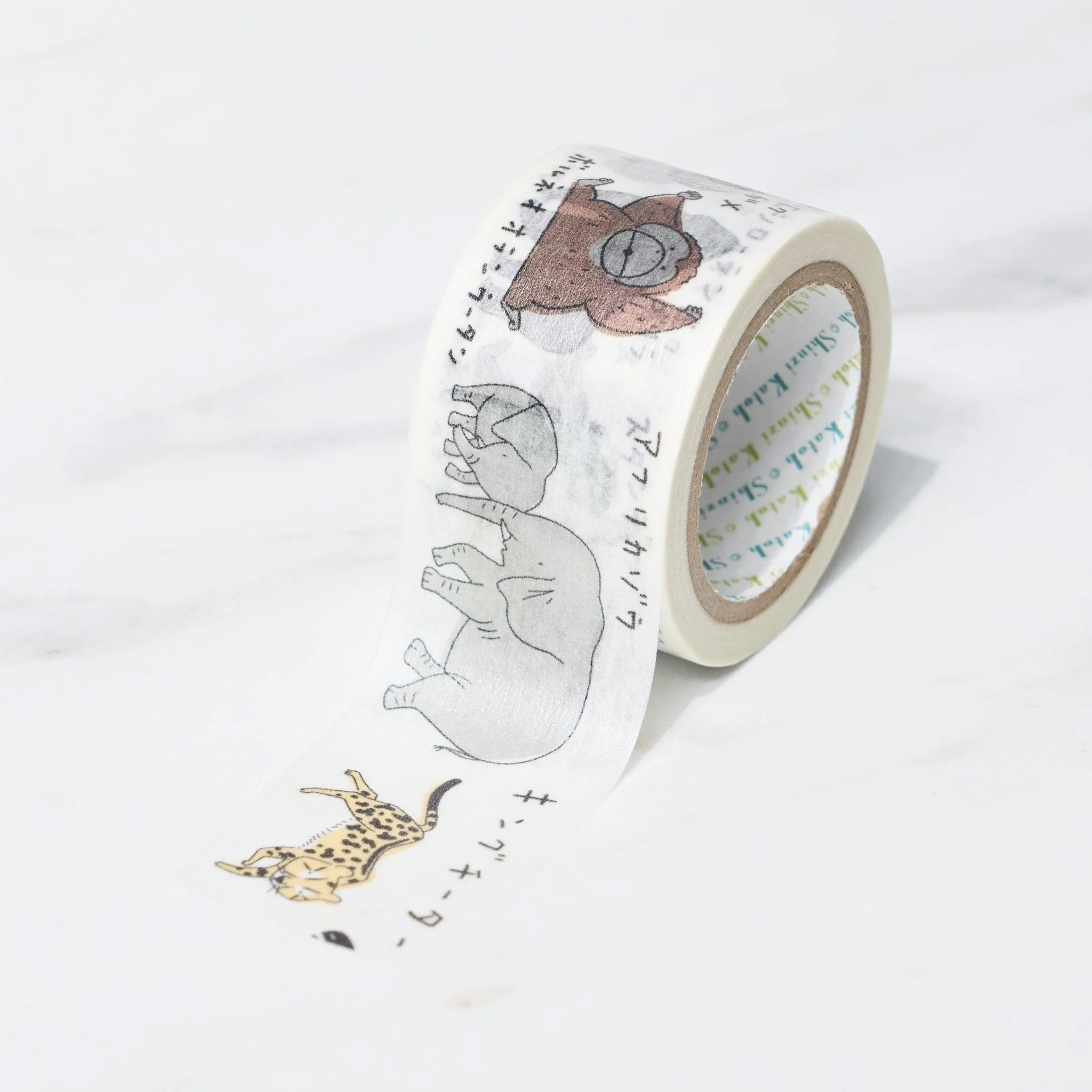 Endangered Species Masking Tape 27mm Shinzi Katoh / Seal Do