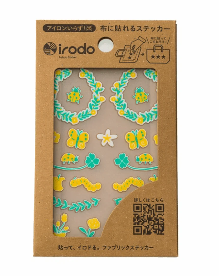 Fabric Sticker Set Bugs / irodo - Image 3