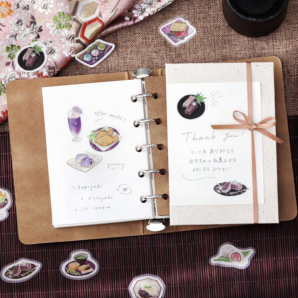 BGM Foil Stamping "Kissa A La Mode: Miyabi" Flake Stickers / BGM - Image 11