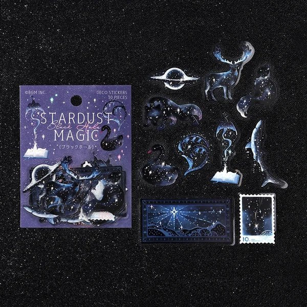 Foil Stamping "Stardust Magic" Clear Stickers / BGM - Image 9