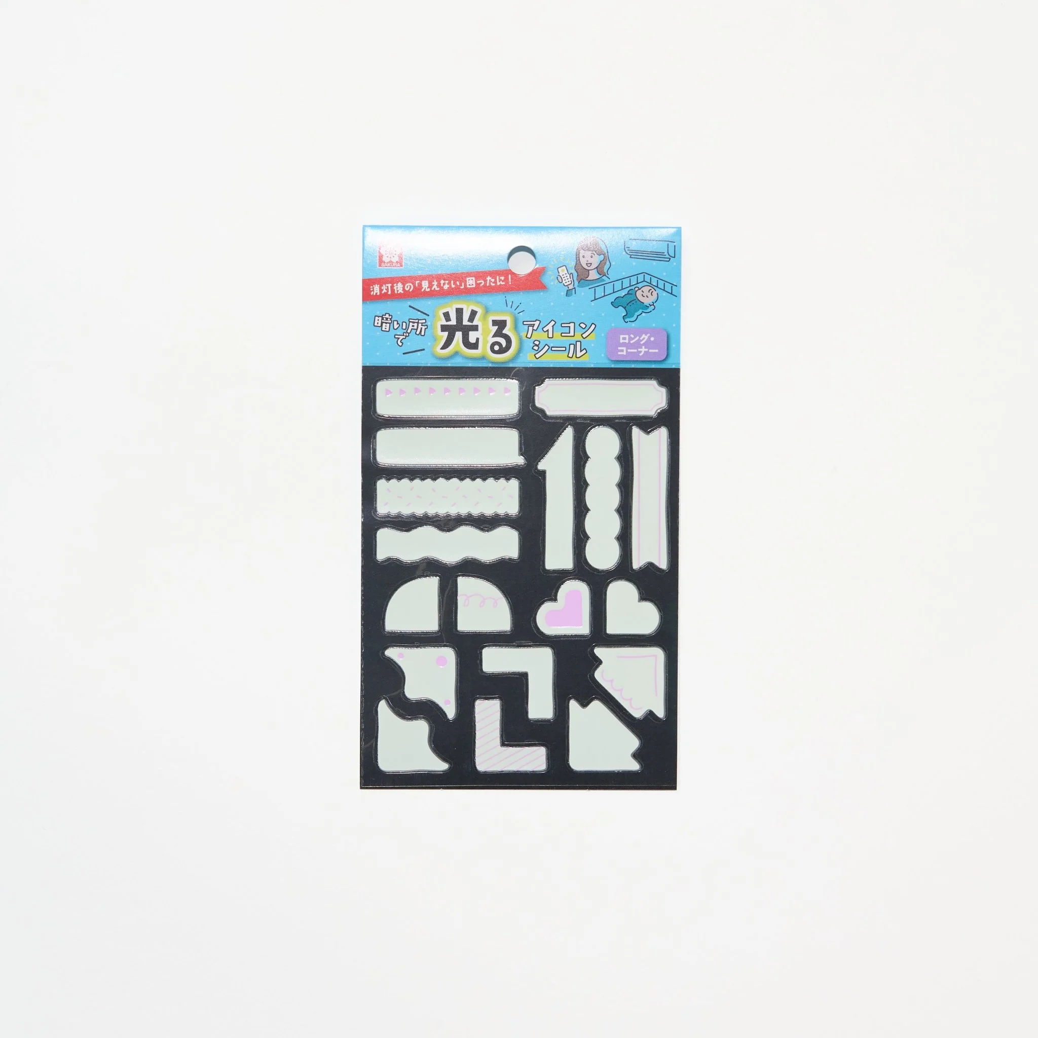Glow in the Dark Icon Sticker / SAKURA - Image 4