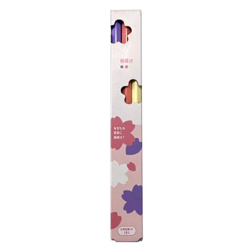 Good Fortune Five-Sided Wooden Pencil Set / uni Mitsubishi Pencil - Image 3