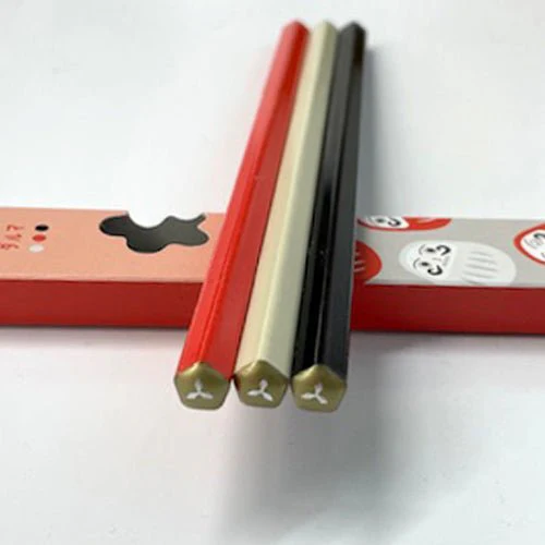 Good Fortune Five-Sided Wooden Pencil Set / uni Mitsubishi Pencil - Image 6