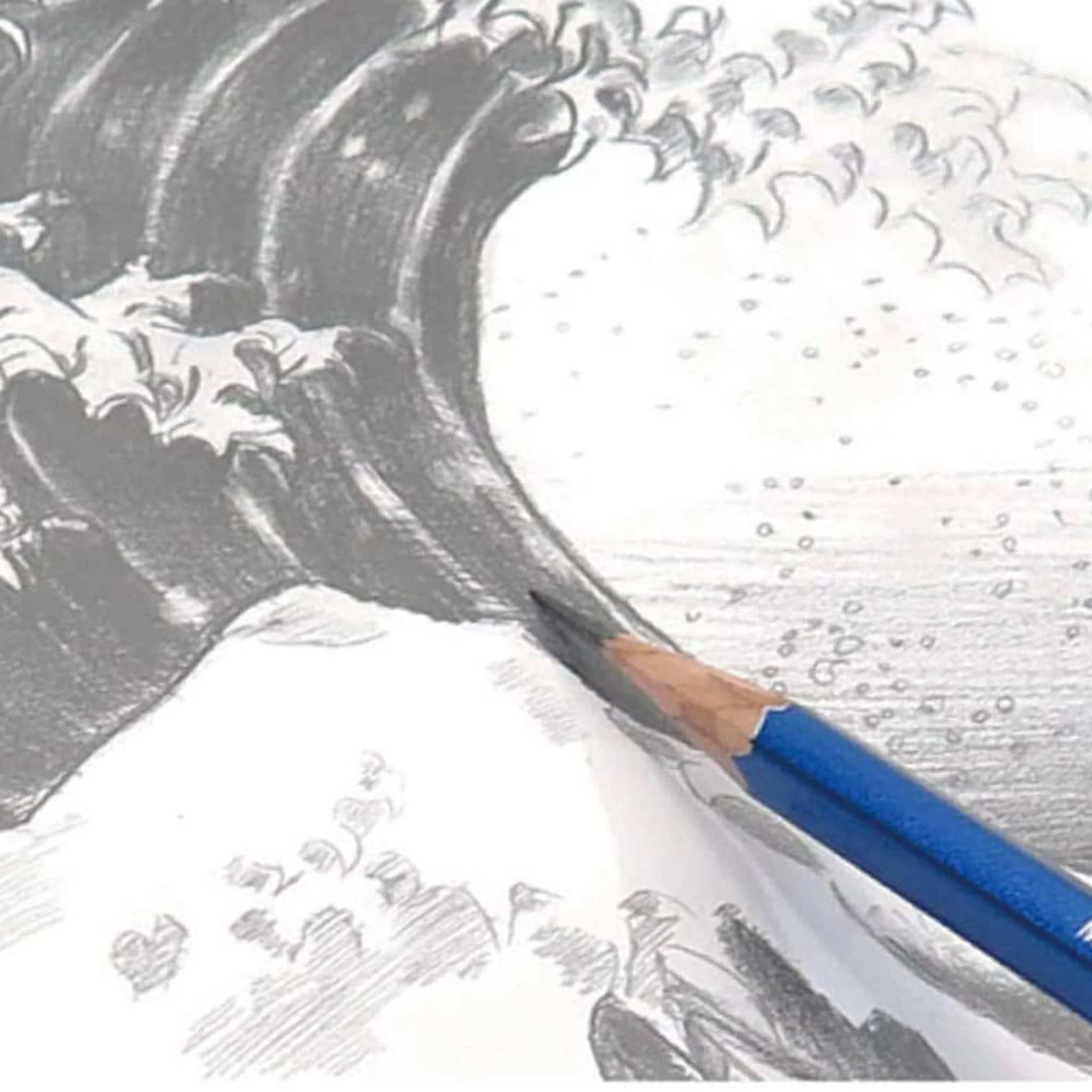 HiLINE Hokusign Pencil - 5 Hardness Set / Kutsuwa - Image 3